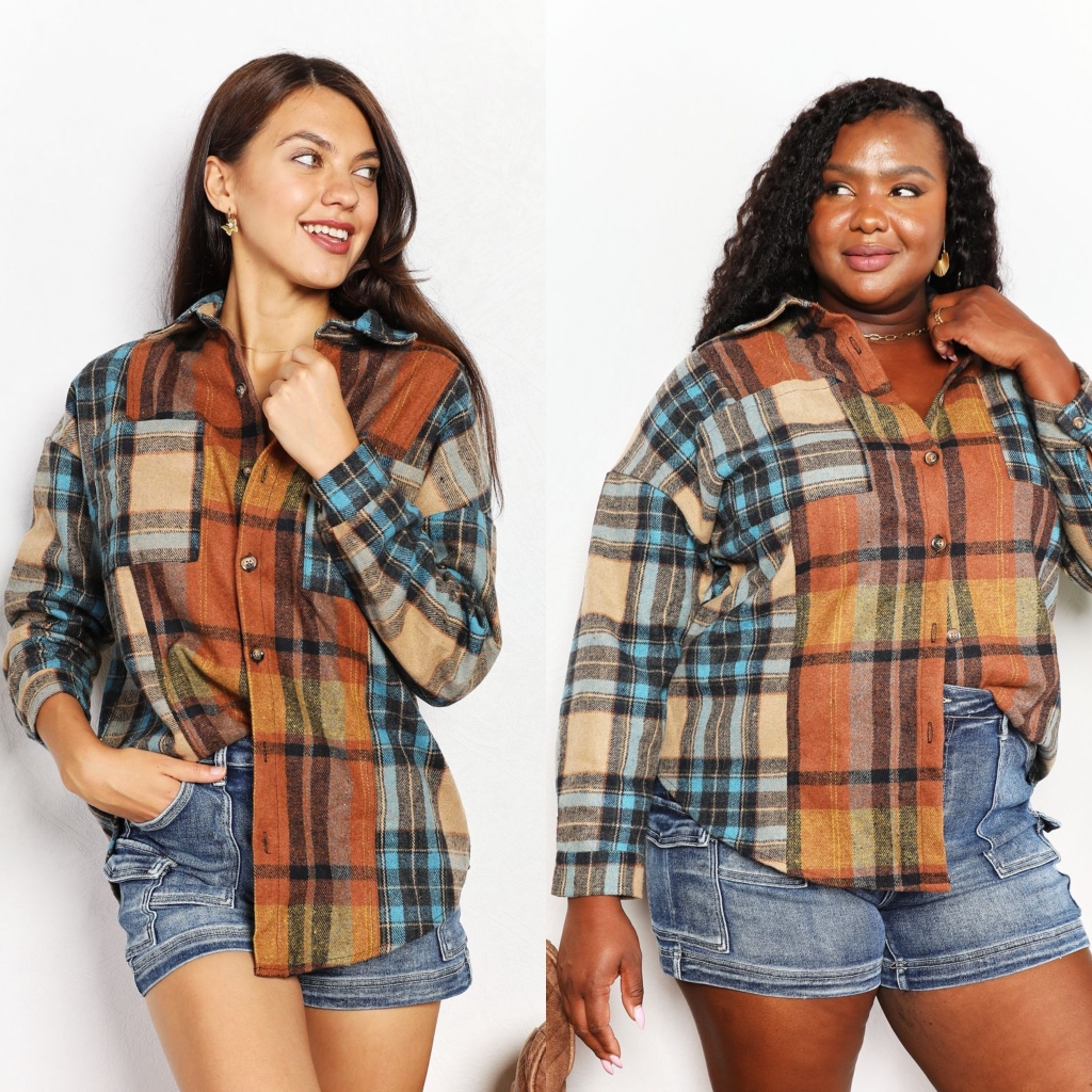 Rustic Harmony Plaid Shacket